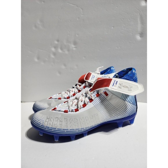 New Under Armour Men\'s Highlight MC TX LE Football Cleats 3025854 100 Size 9 main image 5